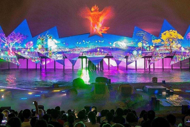 Sentosa kabelbaan Wings of Time SkyHelix en enkele reis transfer
