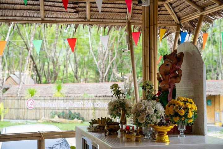 1-times guidet Khaolak Elephant Sanctuary Observation Tour