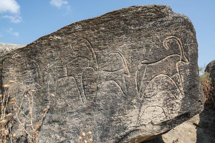 Gobustan, Schlammvulkane, Feuertempel, Brennender Berg