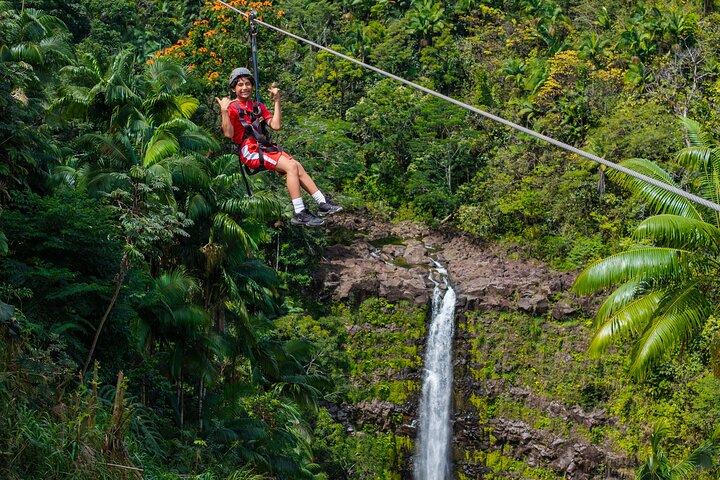 Big Island Cascata Zip N Dip Avventura