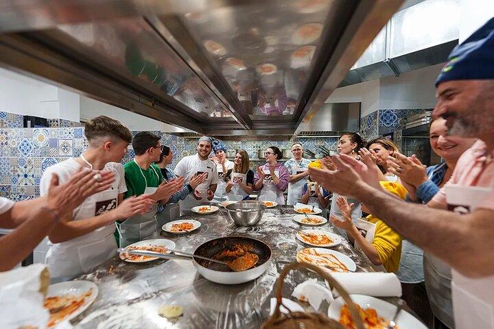 Classe de culinária de Sorrento com chef local e almoço tradicional