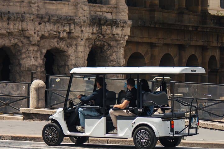 Rome Private Golf Cart Tour: See Top Highlights Without Walking