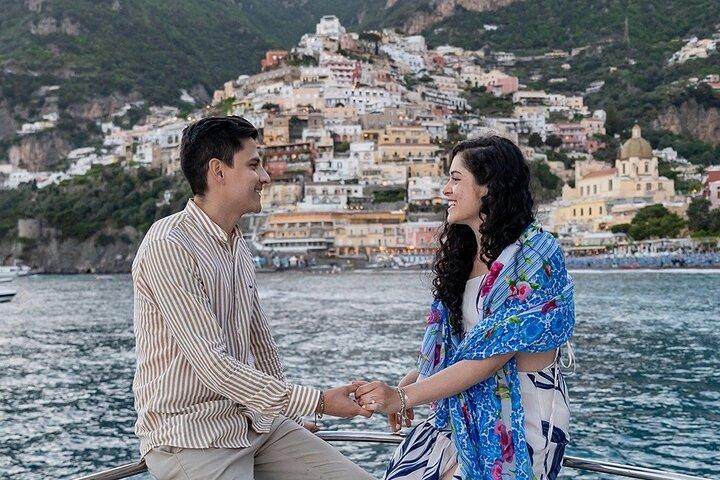 Private Boat Tour at Sunset Along the Amalfi Coast