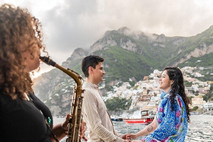 Private Boat Tour at Sunset Along the Amalfi Coast