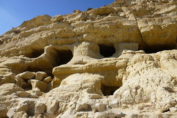 Tagesausflug nach Matala und Komos Strand