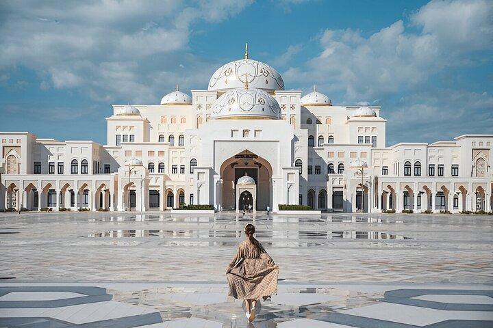 Excursion d'une journée à Abu Dhabi, y compris la grande mosquée Sheikh Zayed