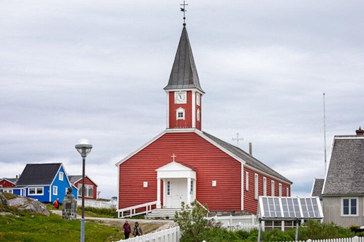 Nuuk Lendas e História Smartphone Guided GPS Walking Tour