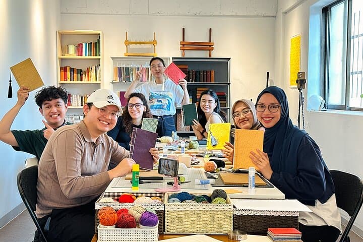 Traditional Korean Bookbinding Experience in Seoul, Hongdae