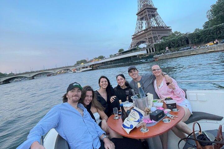 Crucero privado por el río Sena - Iluminación de la Torre Eiffel
