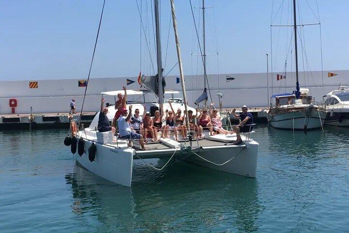 Noleggio catamarano privato 12 posti a Benalmádena