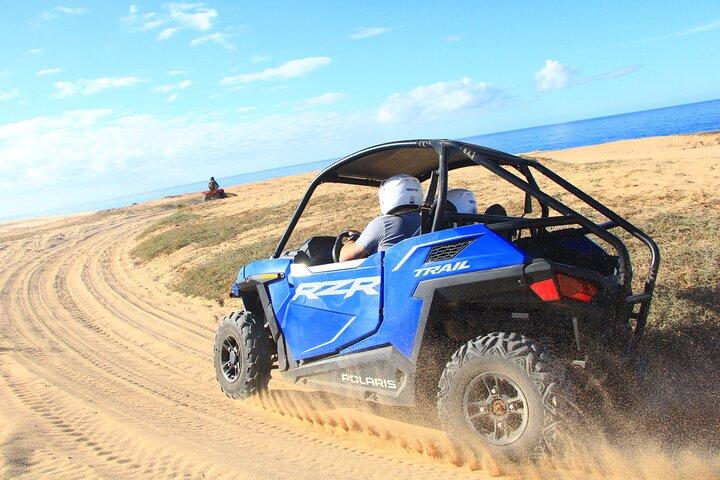 Strand UTV Abenteuer mit kostenlosem Kamel und Reiten