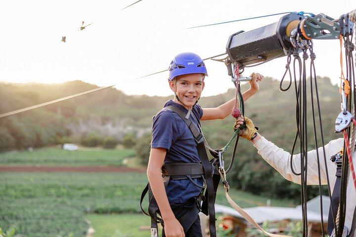 Oahu's North Shore : 8 - Line Zipline Eventyr