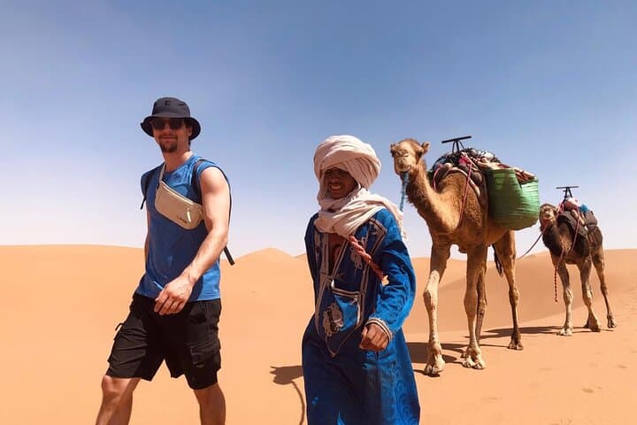 Erg Chegaga desert in Two days one night from Zagora