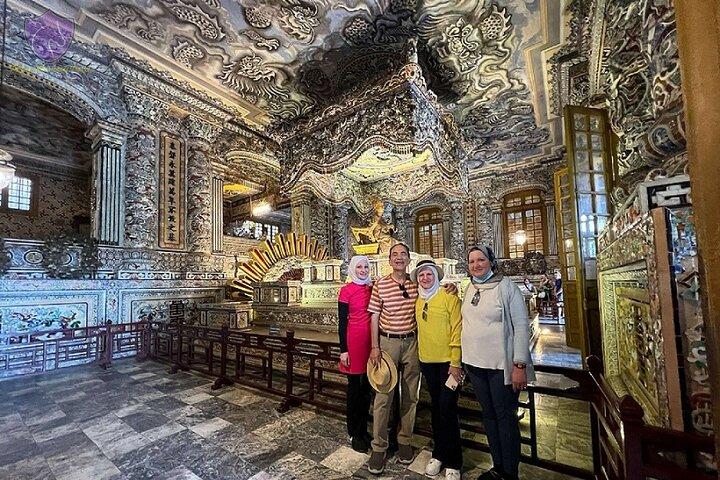 Visite de la ville de Hué au départ de DA Nang avec Hai Van Pass, pagode et tombeau royal