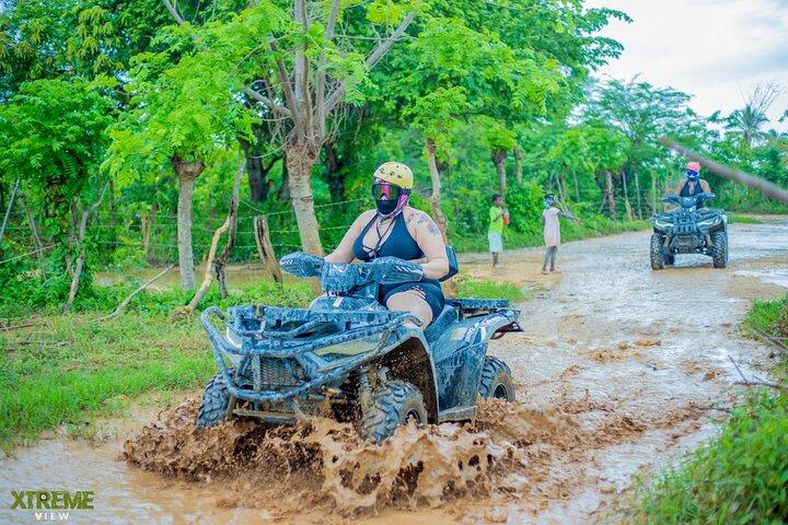 Halvdags eventyr 4X4, ATV, besøg Macao Beach og en flodgrotte