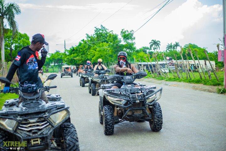 Halvdags eventyr 4X4, ATV, besøg Macao Beach og en flodgrotte