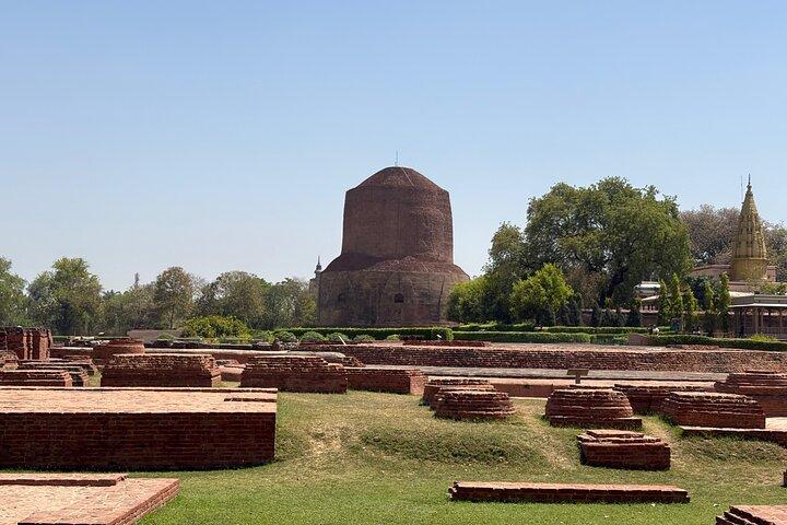Varanasi ochtendboottocht & Sarnath begeleide tour