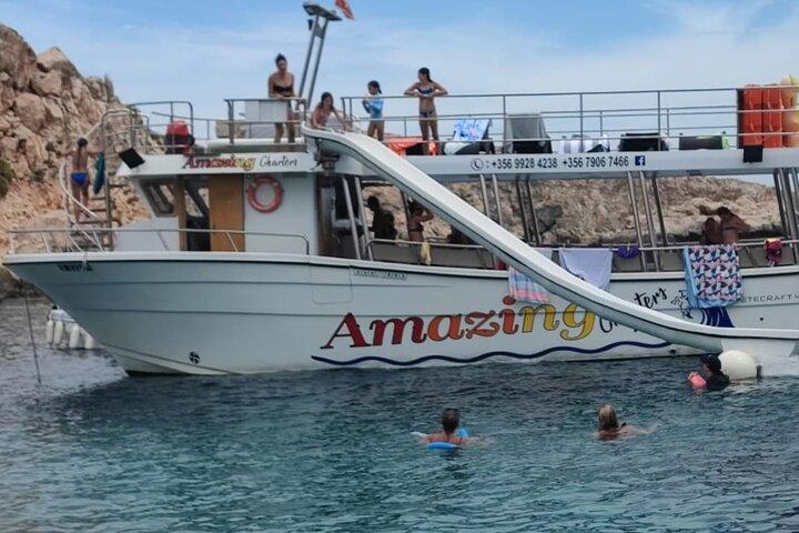 Malta Coastline Cruise: Comino, Blue Lagoon, Crystal Lagoon