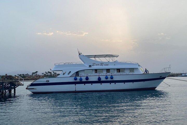 Luxe cruise naar Orange Bay Island in Hurghada.