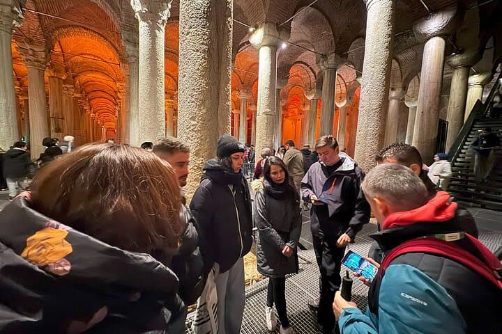Basilica Cistern Guided Walking Tour with Skip the Lines entry