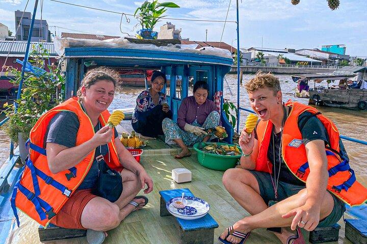 Tour di 2 giorni del mercato galleggiante "Cai Rang" del delta del Mekong