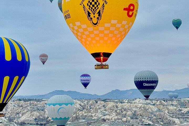 Vol en montgolfière: En Cappadoce