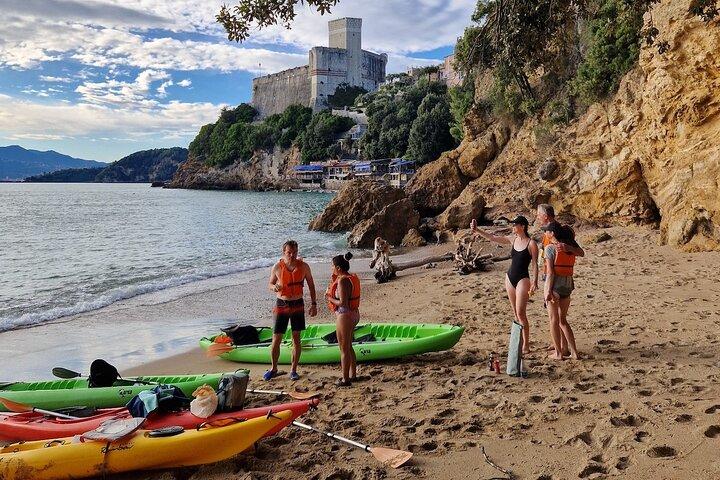 Sunset Kayak Adventure & Caves Tour, Swimming & Aperitif