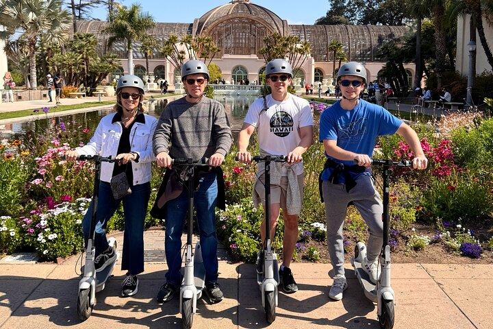 Elektroroller-Tour durch den Balboa Park mit Bildern