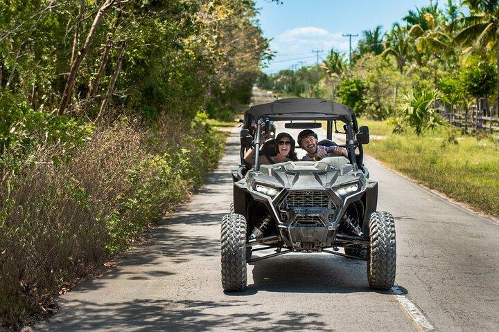 Cozumel : Buggy Off-Road Tour, KUZÁ Beach Park, Buffet & Open Bar