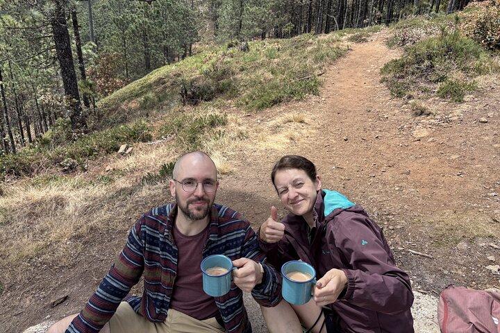 Promenade incroyable à travers les montagnes zapotèques avec chocolat chaud