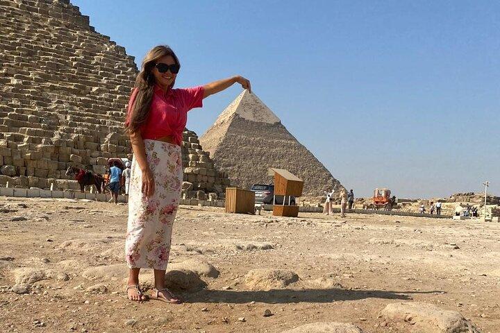 Private Giza Pyramids, Great Sphinx with Camel Ride Experience