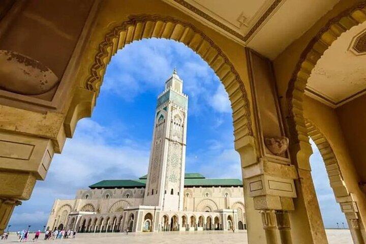 Casablanca City Tour med Hassan II moské billet