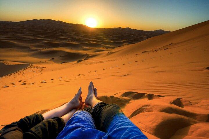 De Marrakech: Excursão de 3 dias Merzouga e Deserto do Sahara
