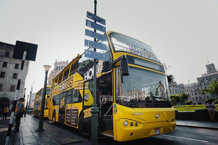 Bus touristique à arrêts multiples à Lima – Billets 24h, 48h ou 72h
