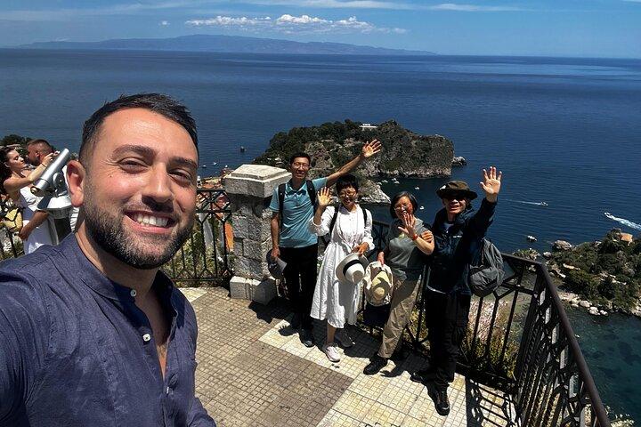 Taormina e Isola Bella Beach: Tour Privato Crocieristi Da Messina