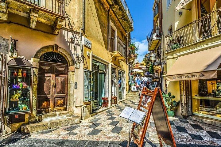Taormina, Savoca og Castelmola: Privat tur for krydstogtpassagerer fra Messina