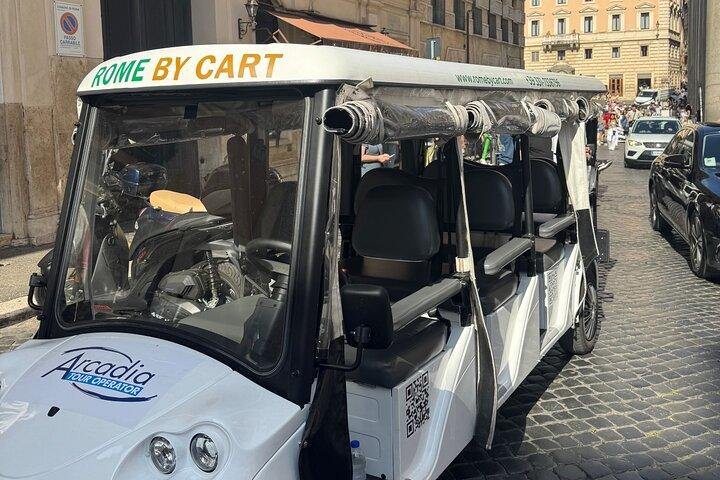 6 timers daglig tur på en golfvogn med Itinerant Lunch i Rom