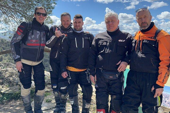 Excursão de dia inteiro de moto OFF ROAD por Málaga