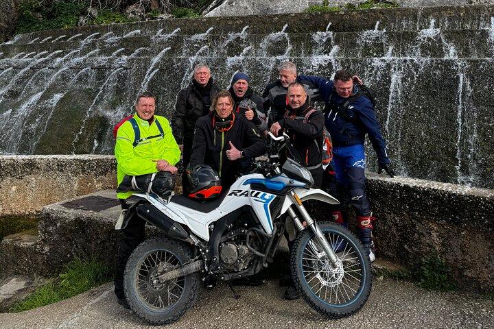 Excursão de dia inteiro de moto OFF ROAD por Málaga