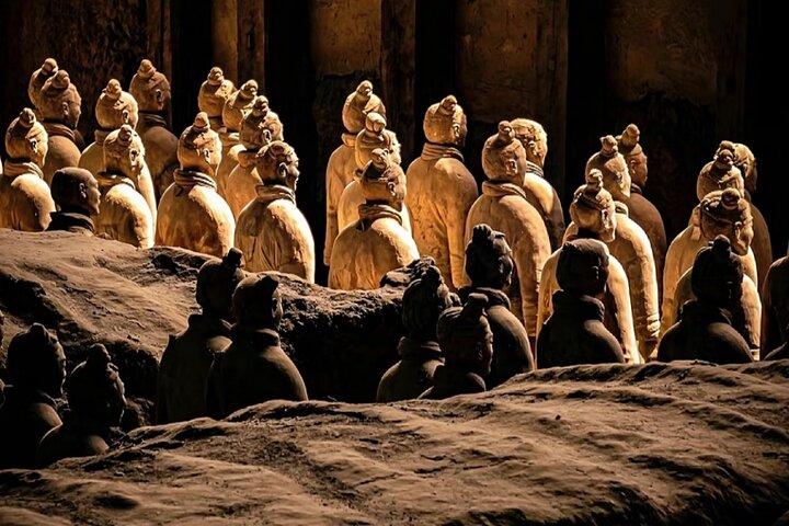 Xi-an Terracotta Krijgers en DIY Beeldjes Tour Engelse Groep