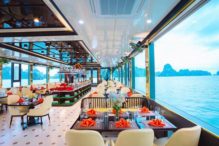 Crucero de 5 estrellas por la bahía de Halong desde Hanói o Tuan Chau