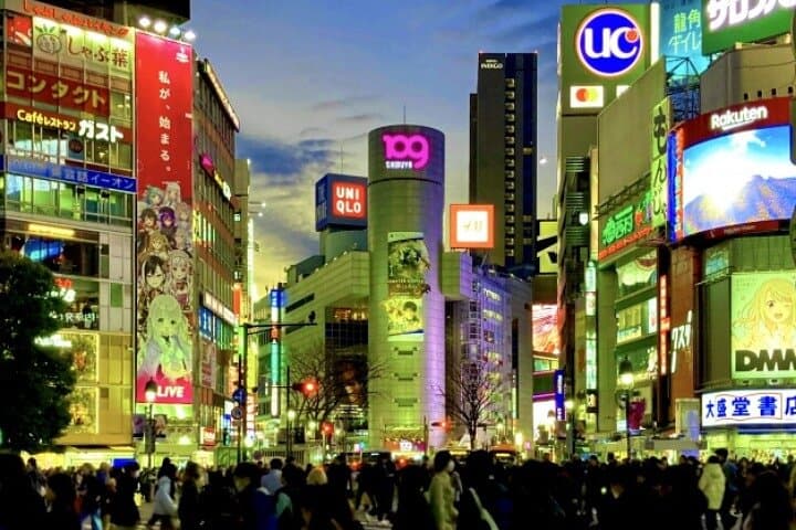 4 Hours Private Night Tour in Shibuya and Shinjuku