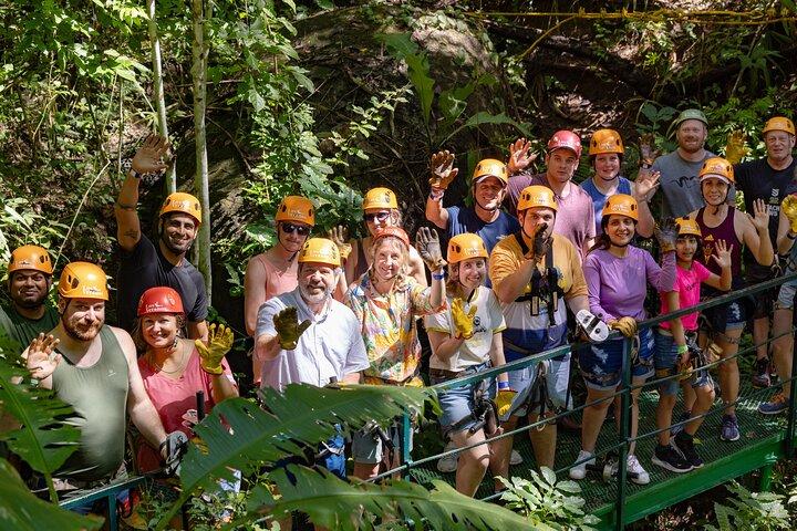 Puerto Vallarta Bedste Zipline Canopy + Tequila og Speed Boat Ride
