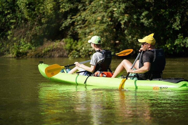 Canoeing adventure on Little Danube
