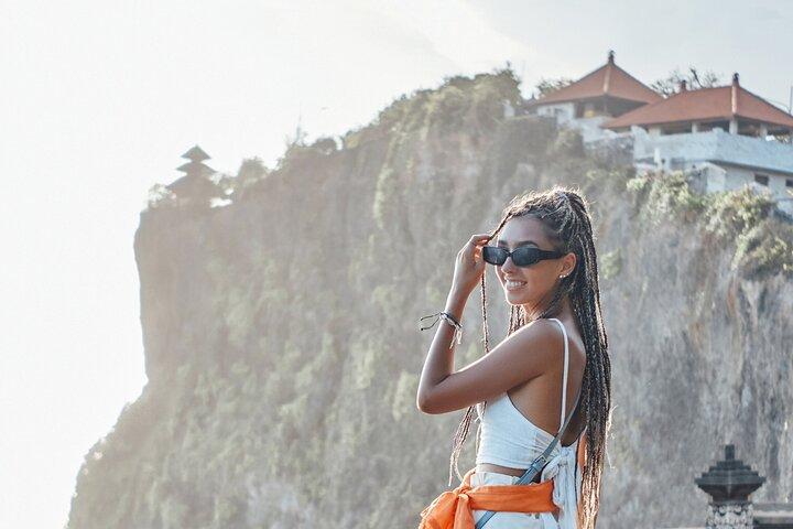 O melhor de Uluwatu Sunset com Kecak Dança e Bali Sul Highlights