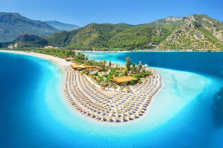 Parapendio con pranzo nella Laguna Blu di Fethiye da Antalya