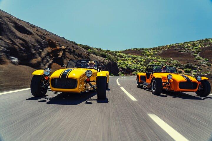 Teneriffa am Steuer eines Caterham Lotus 7 in völliger Freiheit