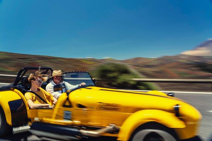 Teneriffa am Steuer eines Caterham Lotus 7 in völliger Freiheit