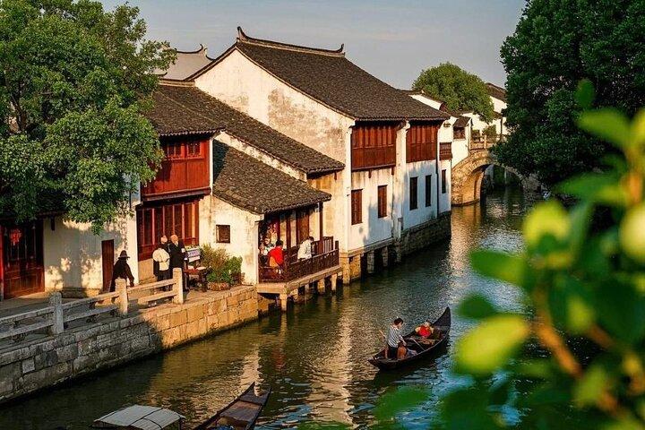 Excursion d'une journée à Shanghai Zhujiajiao Water Ancient Town|Petit groupe