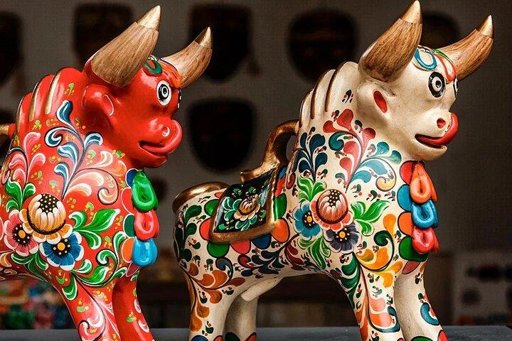 Cusco Peignez votre propre Torito DE Pucara Art et Culture